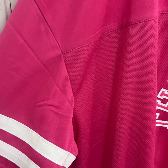 Adult Poppi Football Pink Graphic Jersey NWT women’s size - Picture 9 of 11